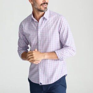 Untuckit Wrinkle Free Dolcetto 100% Cotton Casual Button Down Longsleeve Large